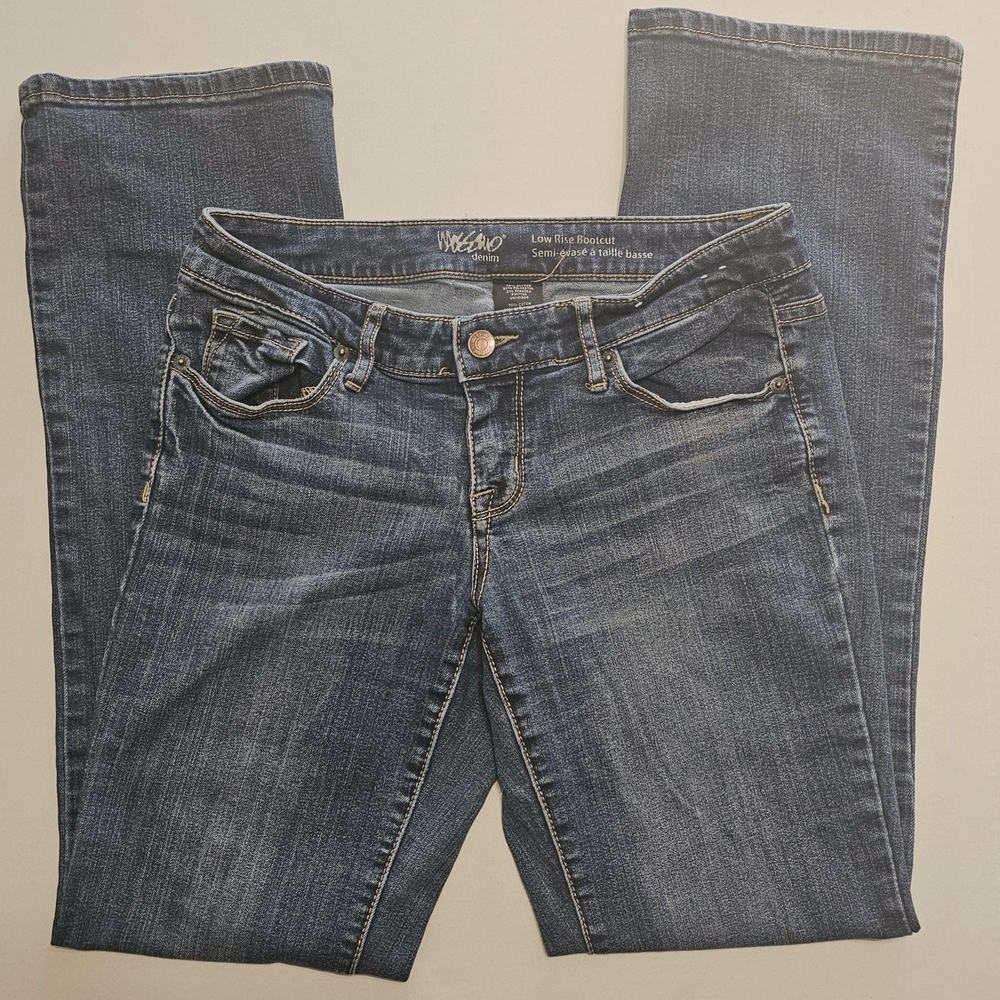Vintage Mossimo Supply Co Blue Boot Cut Jeans Classic Style